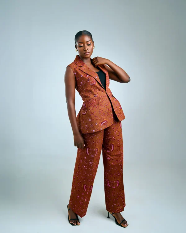 Agbara Sleeveless Set