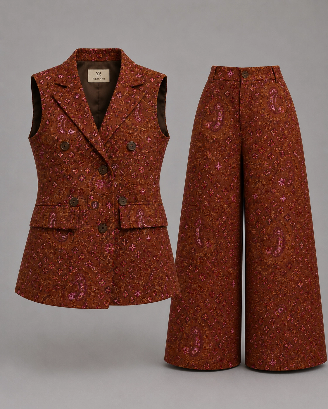 Agbara sleeveless 2-piece